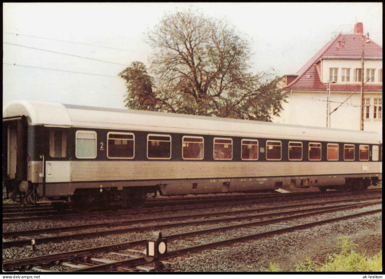 Eisenbahn  Reisezugwagen (Prototyp)  Fernreiseverkehr Gattung Bvmz 237 1980 - Eisenbahnen