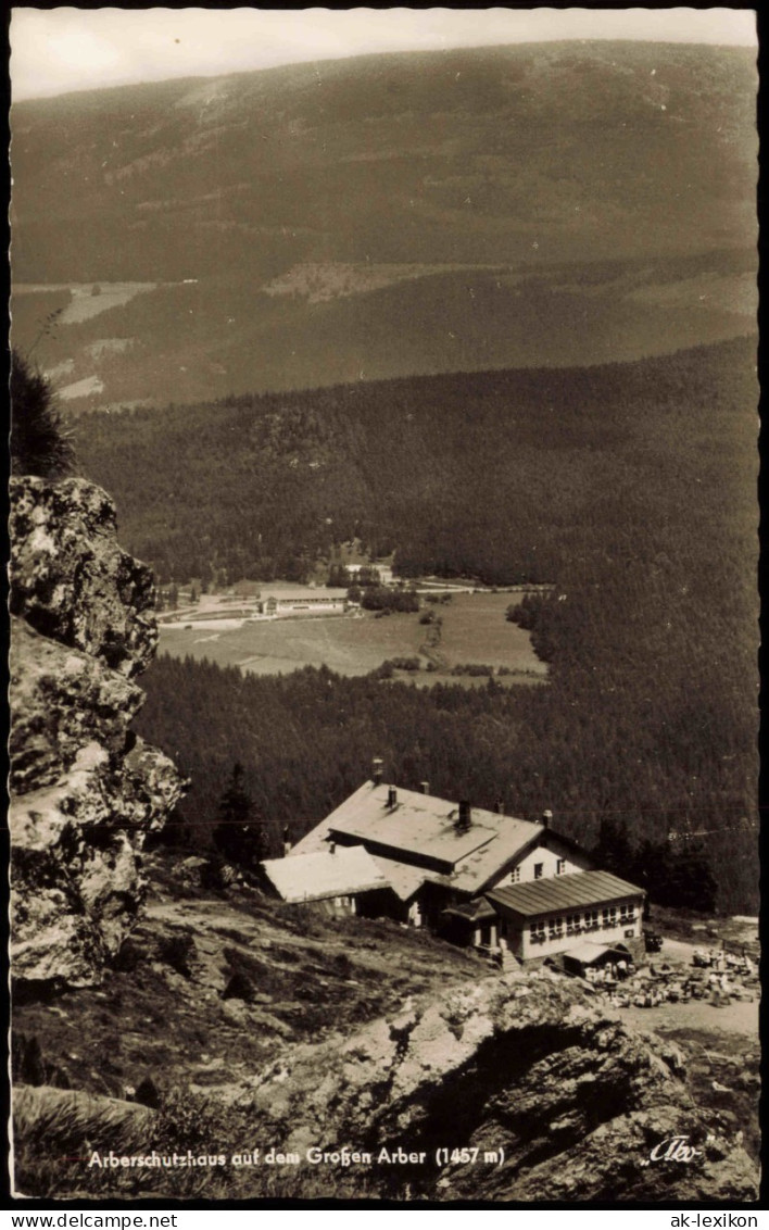 Ansichtskarte Bodenmais Arberschutzhaus Auf Dem Großen Arber (1457 M) 1967 - Bodenmais