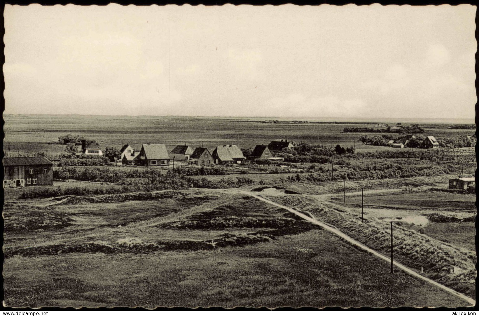 Ansichtskarte St. Peter-Ording Weg Zum Leuchtturm 1960 - Autres & Non Classés