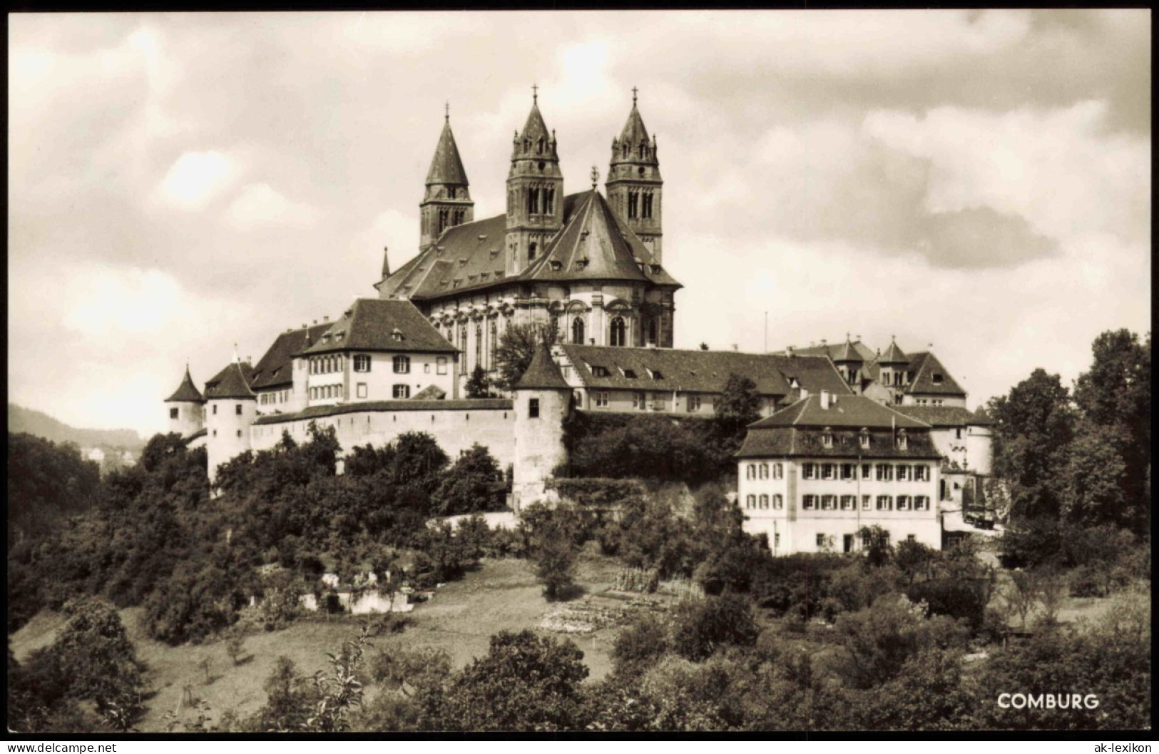 Schwäbisch Hall Schwäbisch-Hall-Steinbach Schloß Akademie Comburg 1960 - Schwäbisch Hall