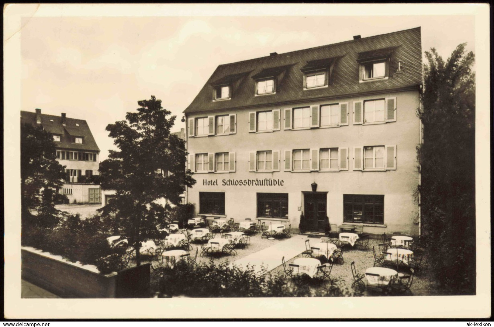 Neu-Ulm Hotel Gaststätte Schlossbräustüble In Ulm A.d. Donau 1960 - Neu-Ulm