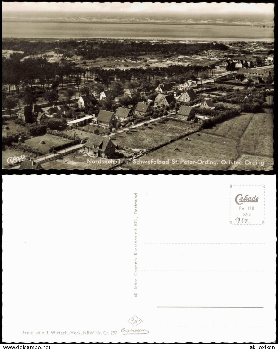 Ansichtskarte St. Peter-Ording Ortsteil Ording 1960 - Andere & Zonder Classificatie
