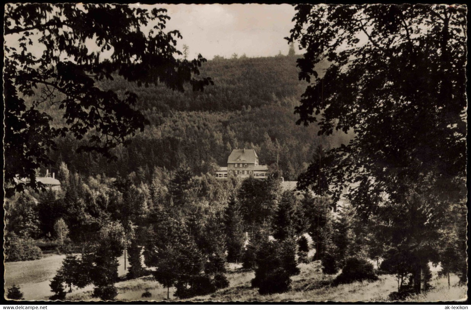 Ansichtskarte Bündheim-Bad Harzburg Braunschweiger Naturfreundehaus. 1959 - Bad Harzburg