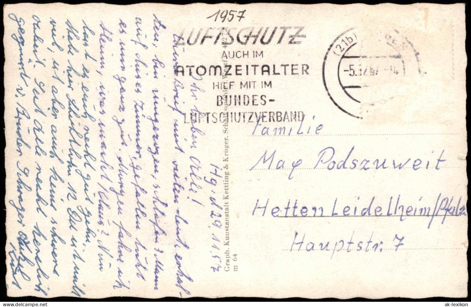 Hagen (Westfalen) Stadtteilansichten, Umland Wanderziele (Mehrbildkarte) 1957 - Hagen