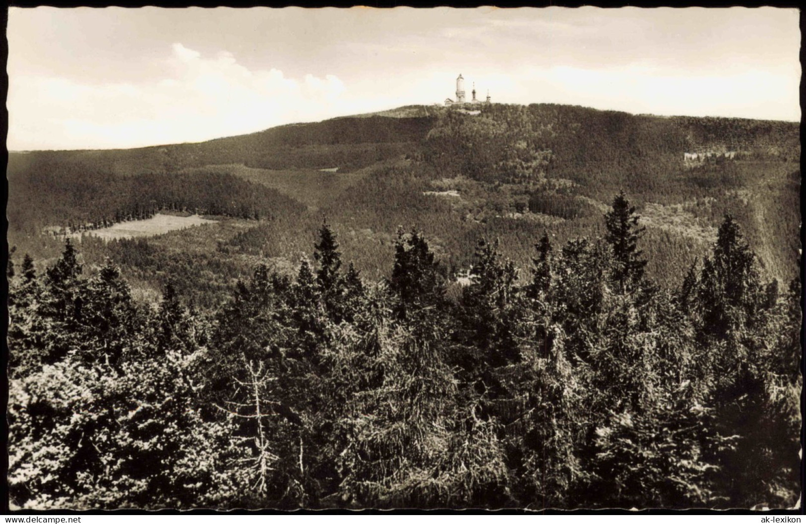 Ansichtskarte Schmitten  Großer Feldberg Im Taunus 1959 Nachgebühr Stempel - Altri & Non Classificati