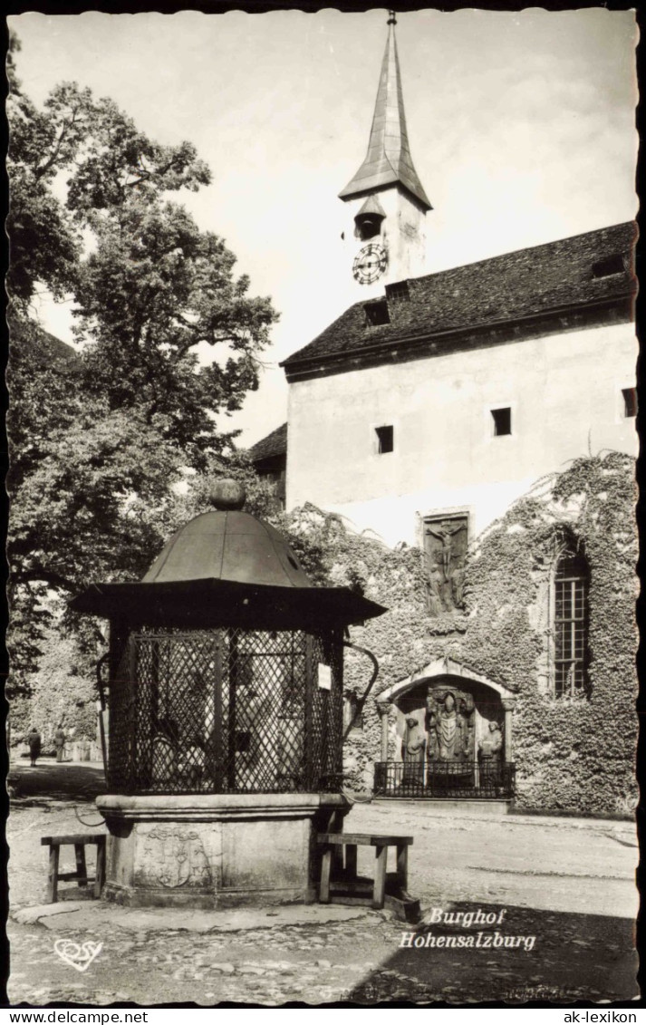 Ansichtskarte Salzburg Burghof Der Hohensalzburg 1960 - Sonstige & Ohne Zuordnung