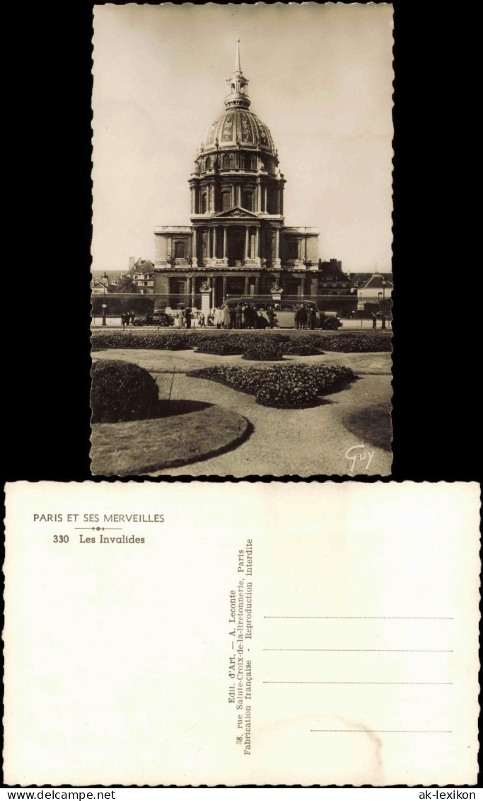 CPA Paris Hôtel Des Invalides / Invalidendom 1932 - Sonstige & Ohne Zuordnung