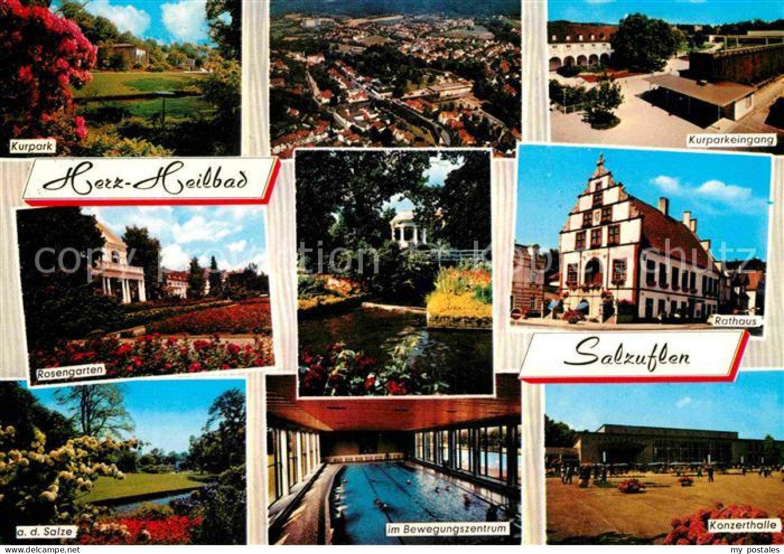 72858844 Bad Salzuflen Rathaus Rosengarten Bewegungszentrum Bad Salzuflen - Bad Salzuflen