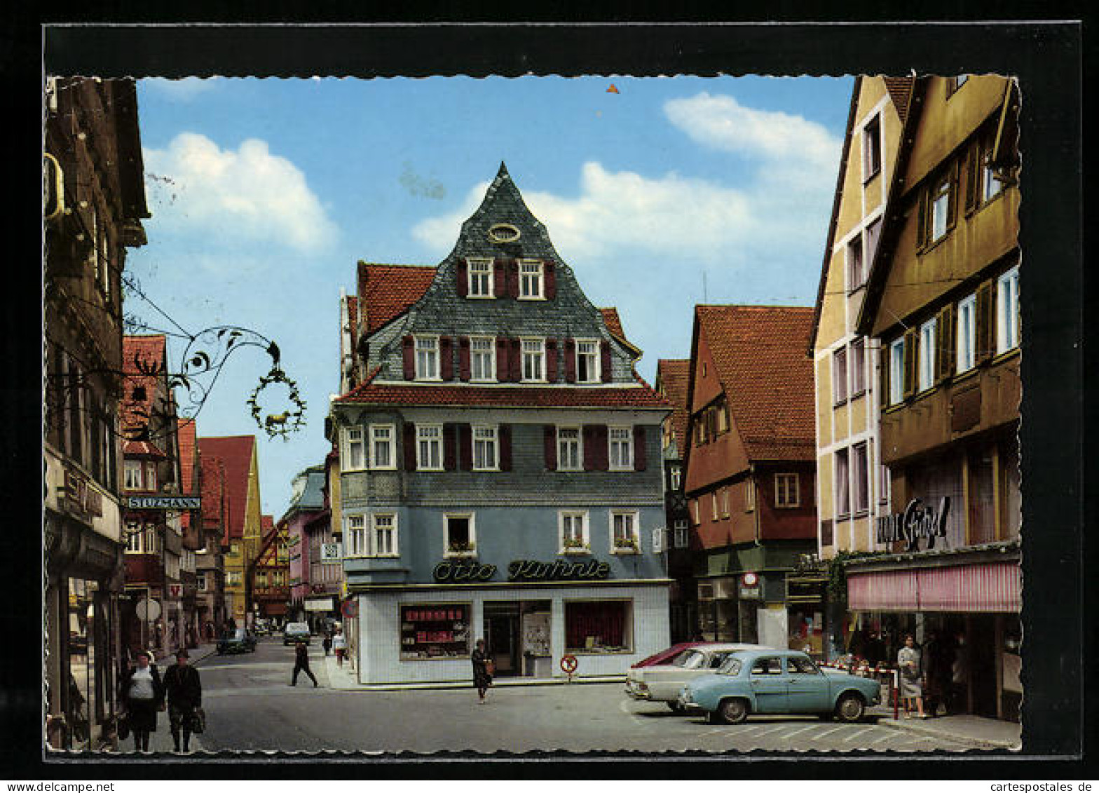 AK Aalen In Württemberg, Haus Otto Kuhnle Auf Der Hauptstrasse  - Aalen