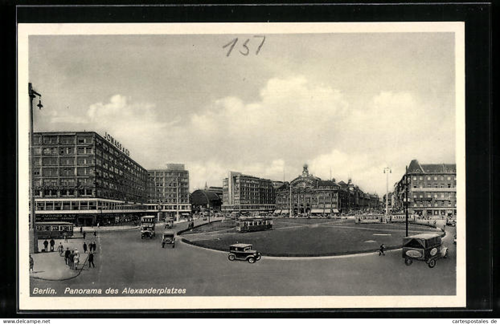 AK Berlin, Panorama Des Alexanderplatzes  - Mitte