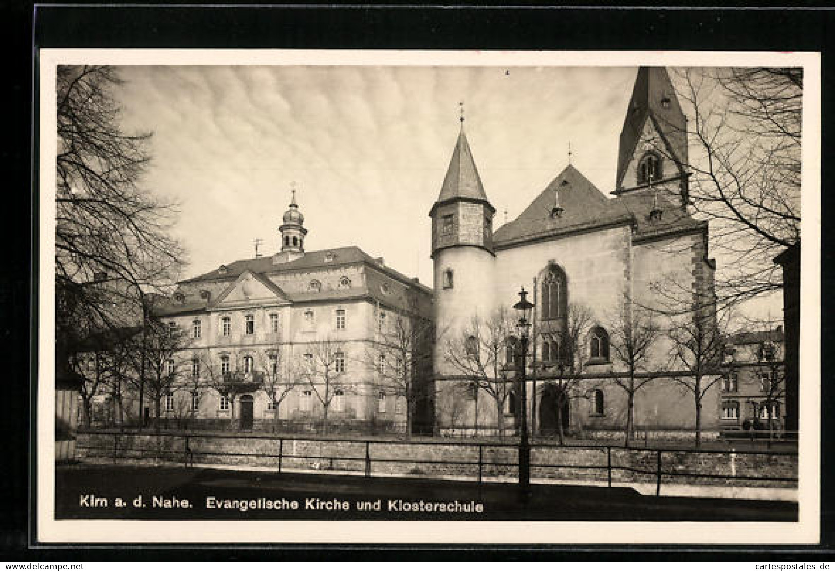 AK Kirn A. D. Nahe, Evangelische Kirche Und Klosterschule  - Kirn