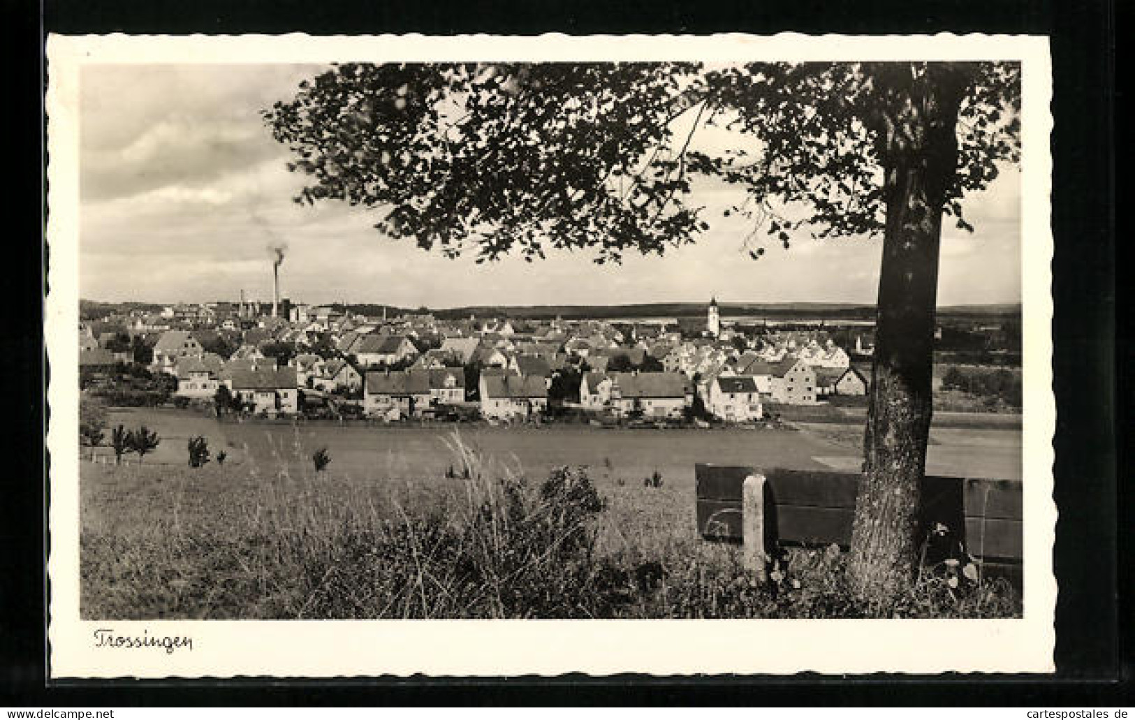 AK Trossingen /Württ., Ortsansicht Aus Der Ferne  - Trossingen