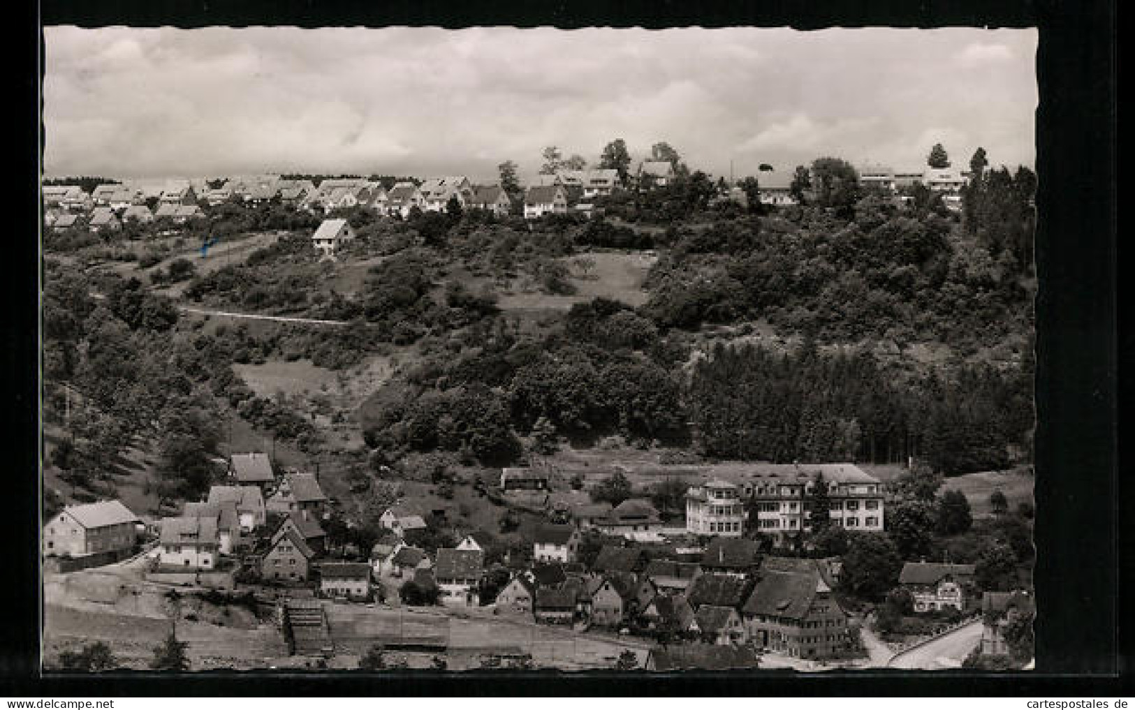 AK Sulz (Neckar), Ortsansicht Von Einem Berg Aus Gesehen  - Autres & Non Classés