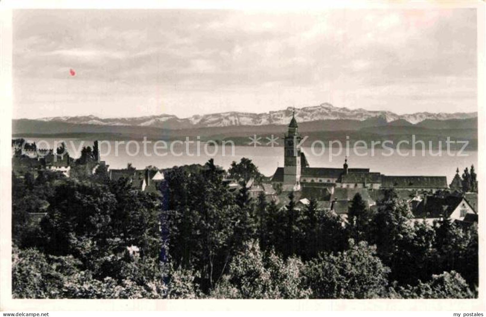 72858312 Ueberlingen Bodensee Panorama Mit Kirche Ueberlingen - Überlingen