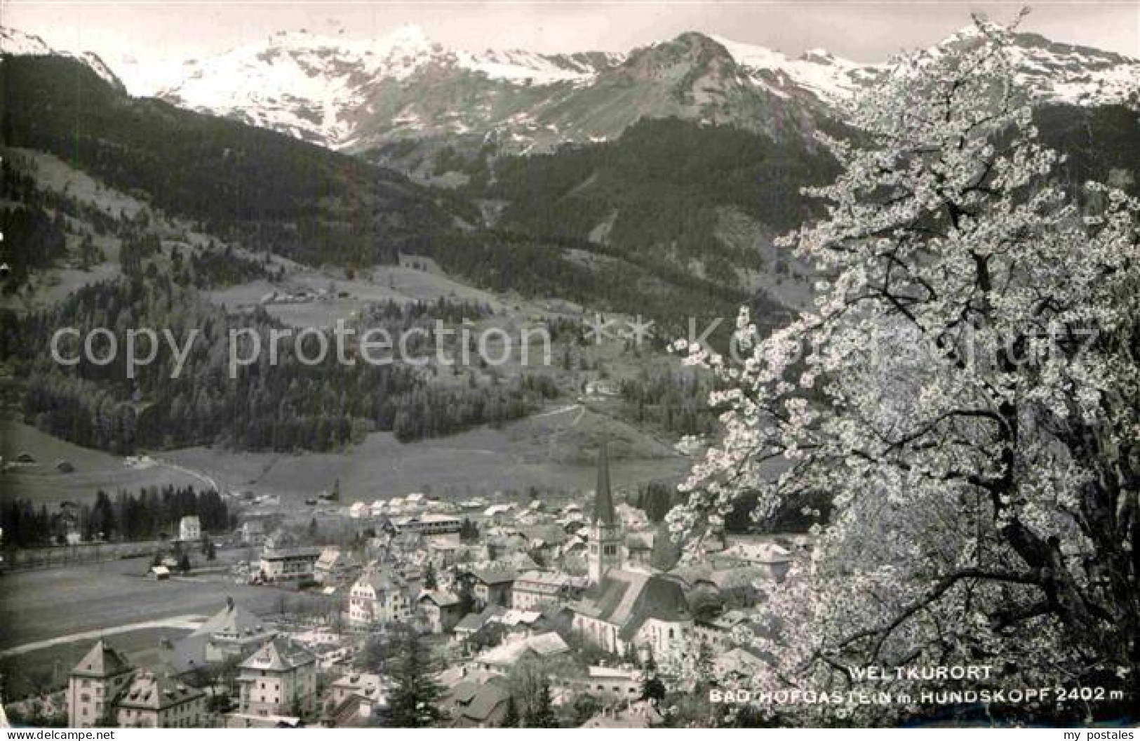 72858293 Bad Hofgastein Gesamtansicht Mit Hundskopf Bad Hofgastein - Andere & Zonder Classificatie