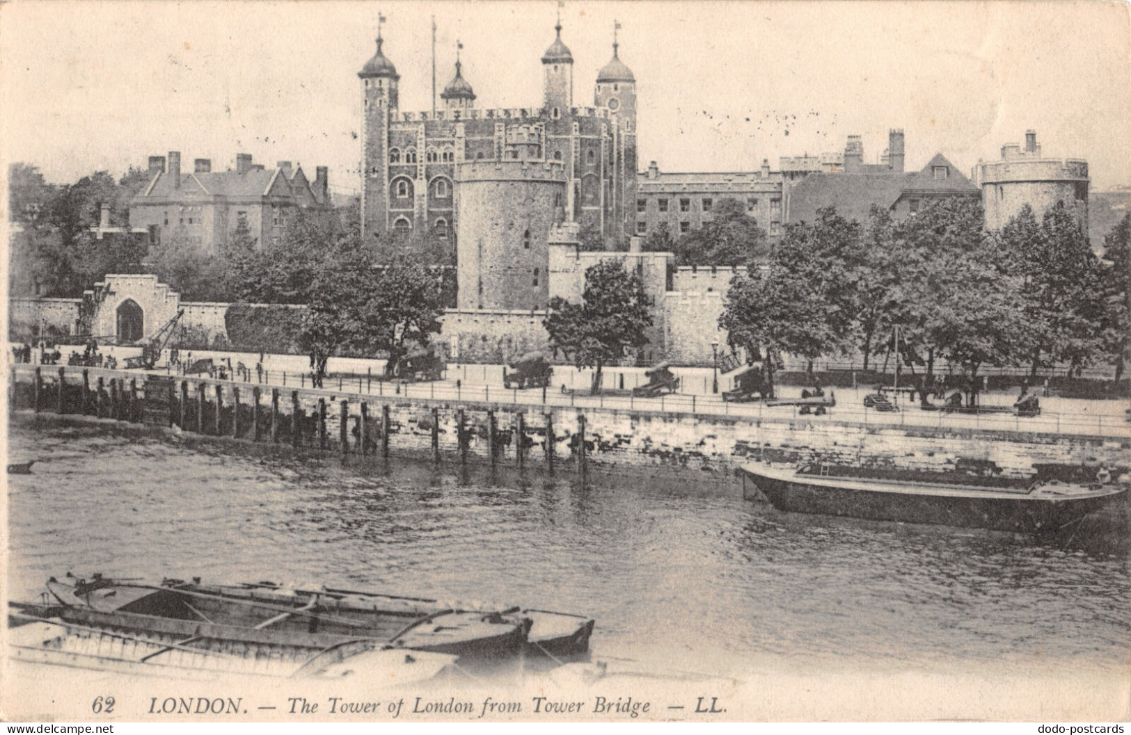 R331205 London. The Tower Of London From Tower Bridge. LL. 62. 1911 - Other & Unclassified