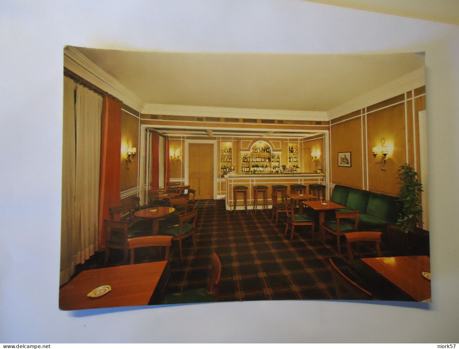 ITALY POSTCARDS   ROMA GRAND HOTEL  LE RALLYE BAR - Sonstige & Ohne Zuordnung