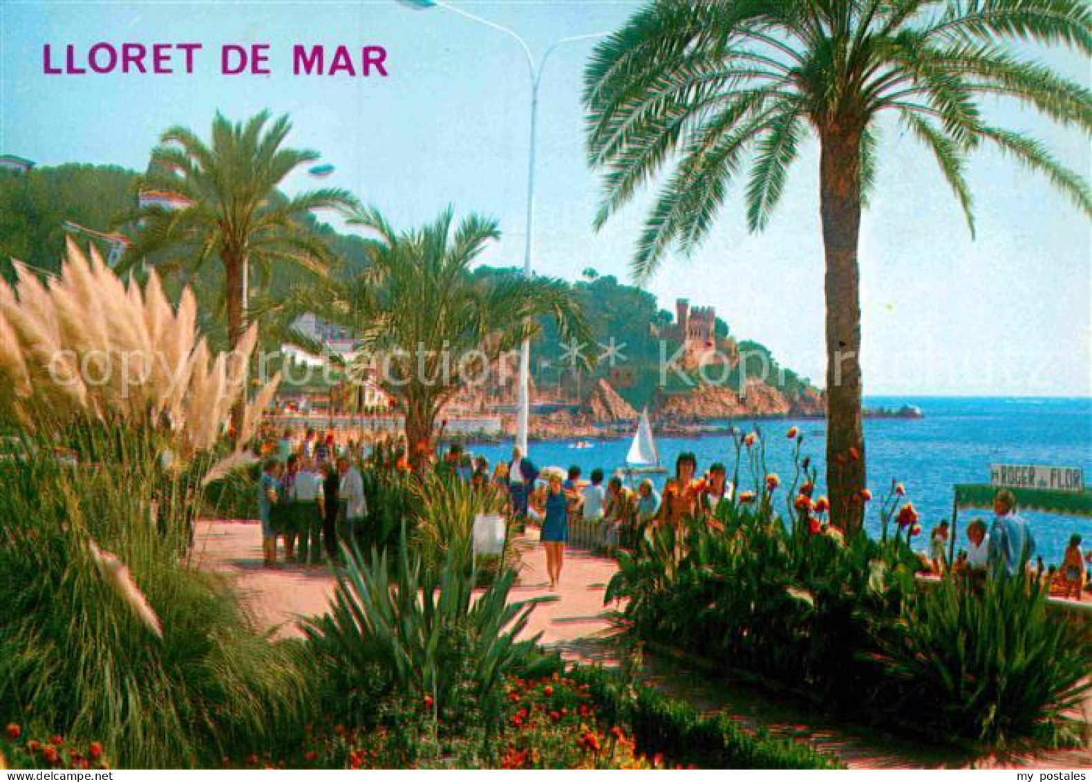 72857470 Lloret De Mar Strandpromenade Burg Costa Brava Spanien - Other & Unclassified