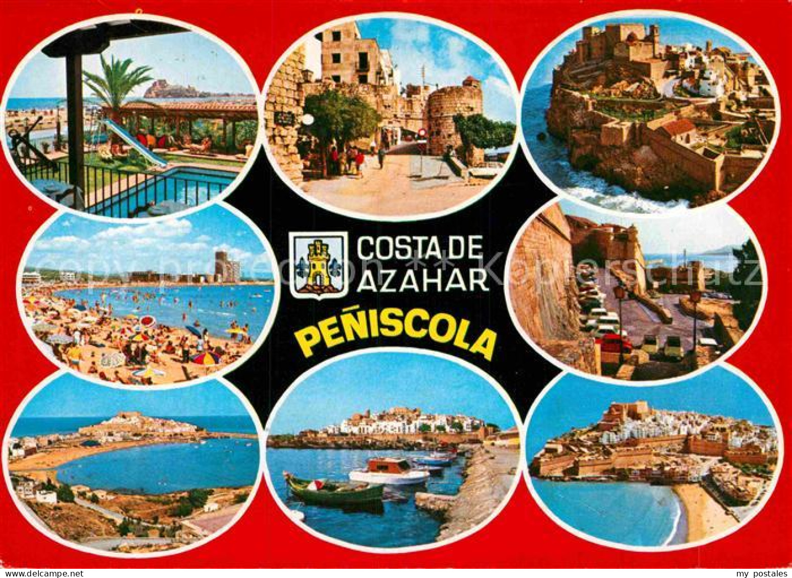 72857461 Peniscola Teilansichten Schloss Hafen Peniscola - Andere & Zonder Classificatie