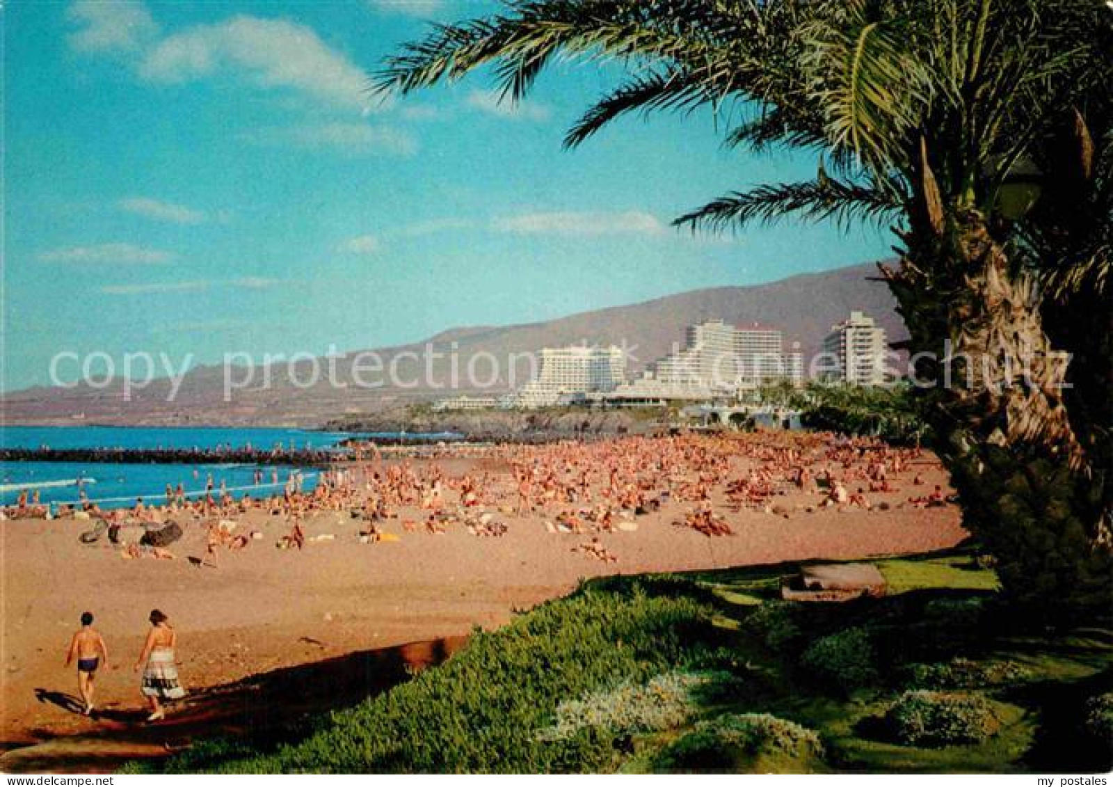 72857456 Playa De Las Americas Strandpartie Hotels Arona Tenerife Islas Canarias - Autres & Non Classés