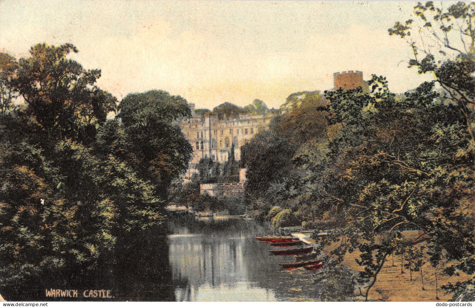 R329203 Warwick Castle. The London View. Postcard - Sonstige & Ohne Zuordnung