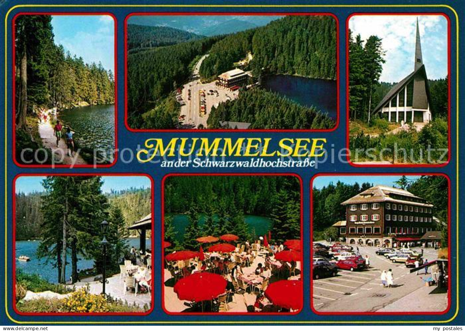 72857443 Mummelsee Seepartien Kirche Hotel Mummelsee Terrasse Mummelsee - Other & Unclassified