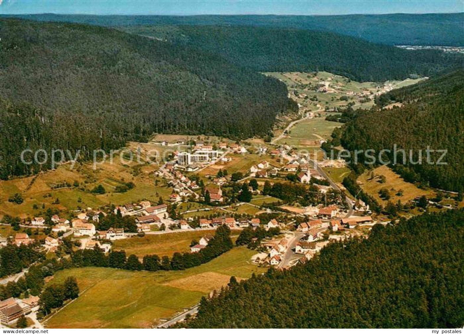 72857439 Wildbad Schwarzwald Fliegeraufnahme Bad Wildbad - Other & Unclassified