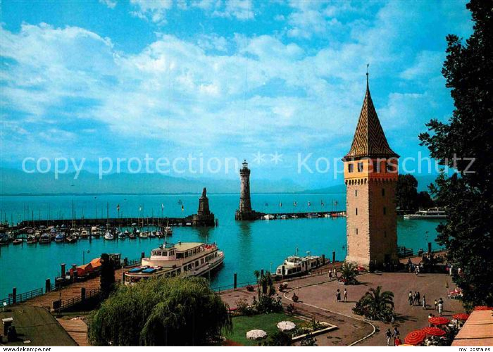 72857380 Lindau Bodensee Hafeneinfahrt Mit Altem Leuchtturm Lindau (Bodensee) - Lindau A. Bodensee