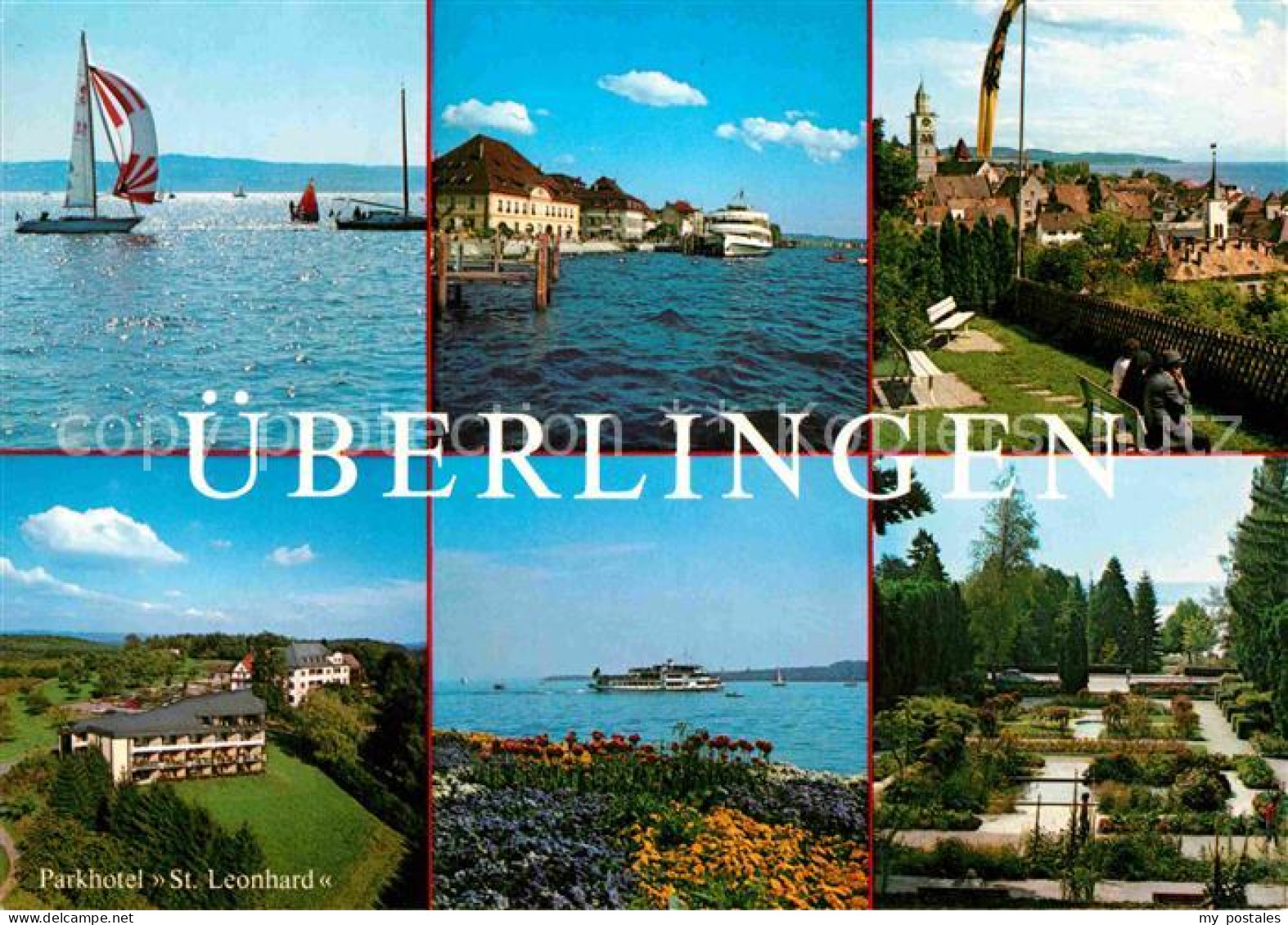 72857375 Ueberlingen Bodensee Seepartie Faehre Parkhotel St Leonhard Park Ueberl - Ueberlingen