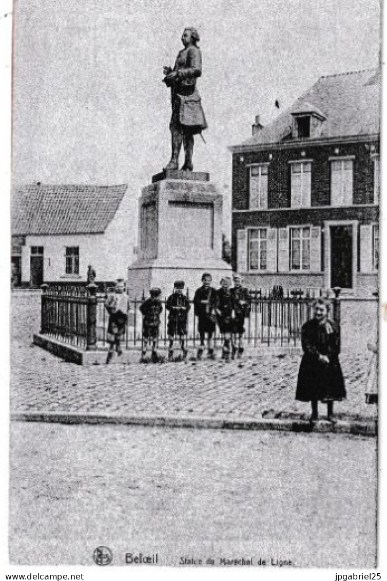 Beloeil  Statue Du Marechal De Ligne - Belöil