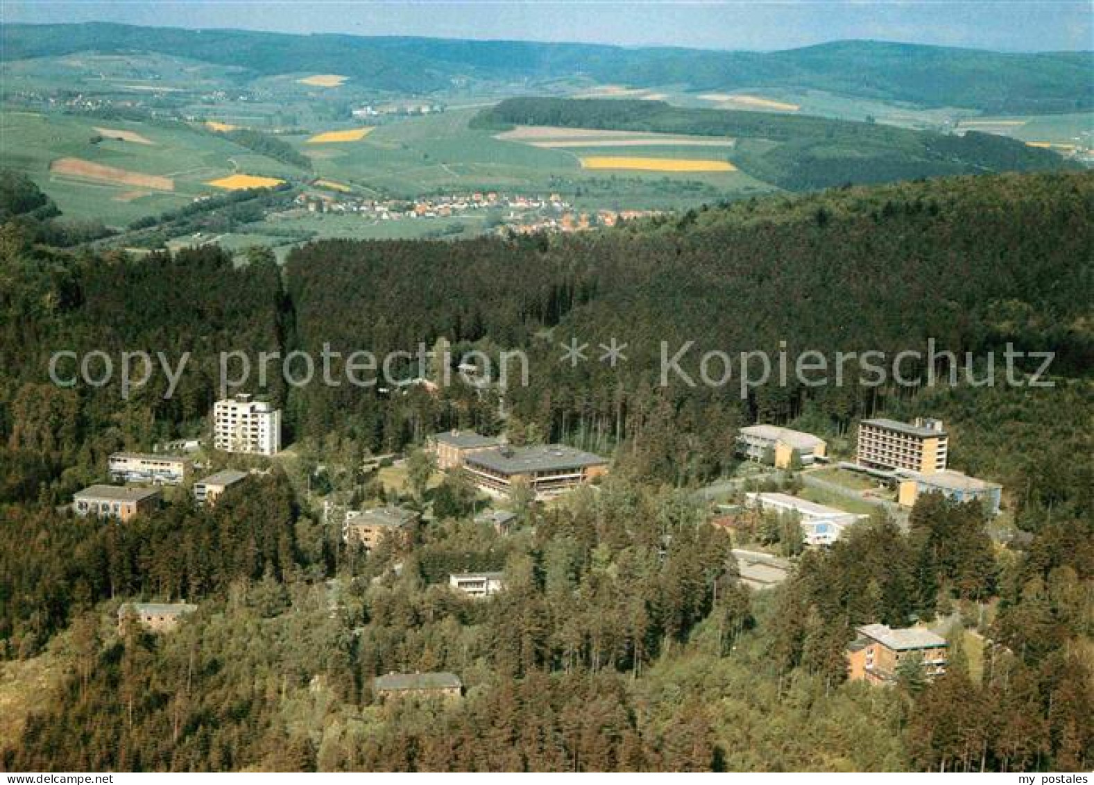 72857310 Lippoldsberg Fliegeraufnahme Klinik Rehabilitationszentrum Lippoldsberg - Andere & Zonder Classificatie