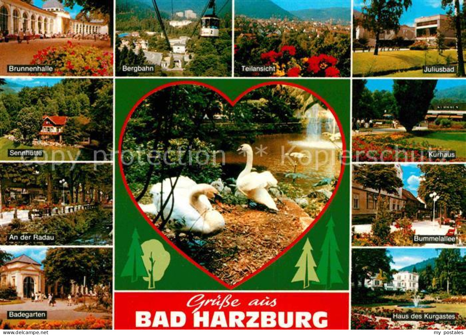 72857291 Bad Harzburg Luftseilbahn Brunnenallee Sennhuette  Bad Harzburg - Bad Harzburg