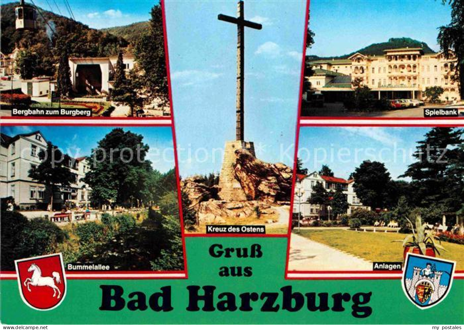 72857290 Bad Harzburg Kreuz Des Ostens Luftseilbahn Bummelallee Bad Harzburg - Bad Harzburg