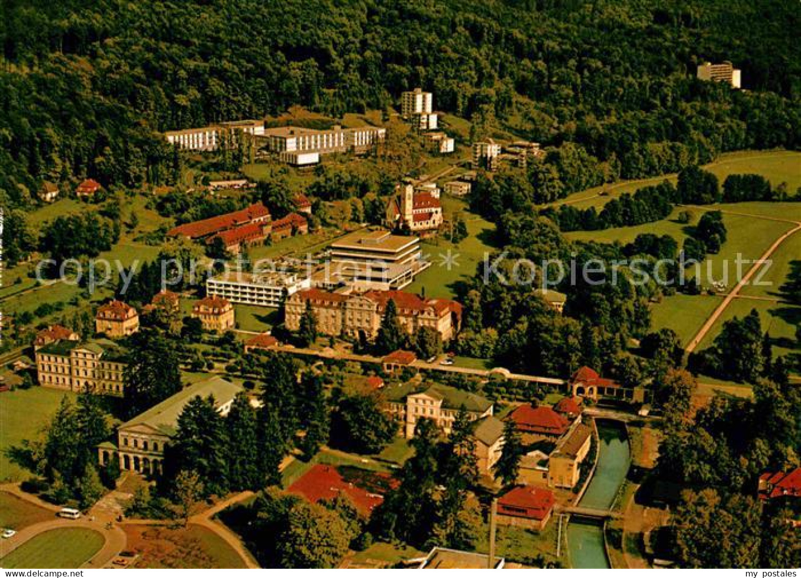 72857284 Bad Brueckenau Sinntal Kurpark Hartwald Kurklinik Regena Sanatorium Bad - Autres & Non Classés