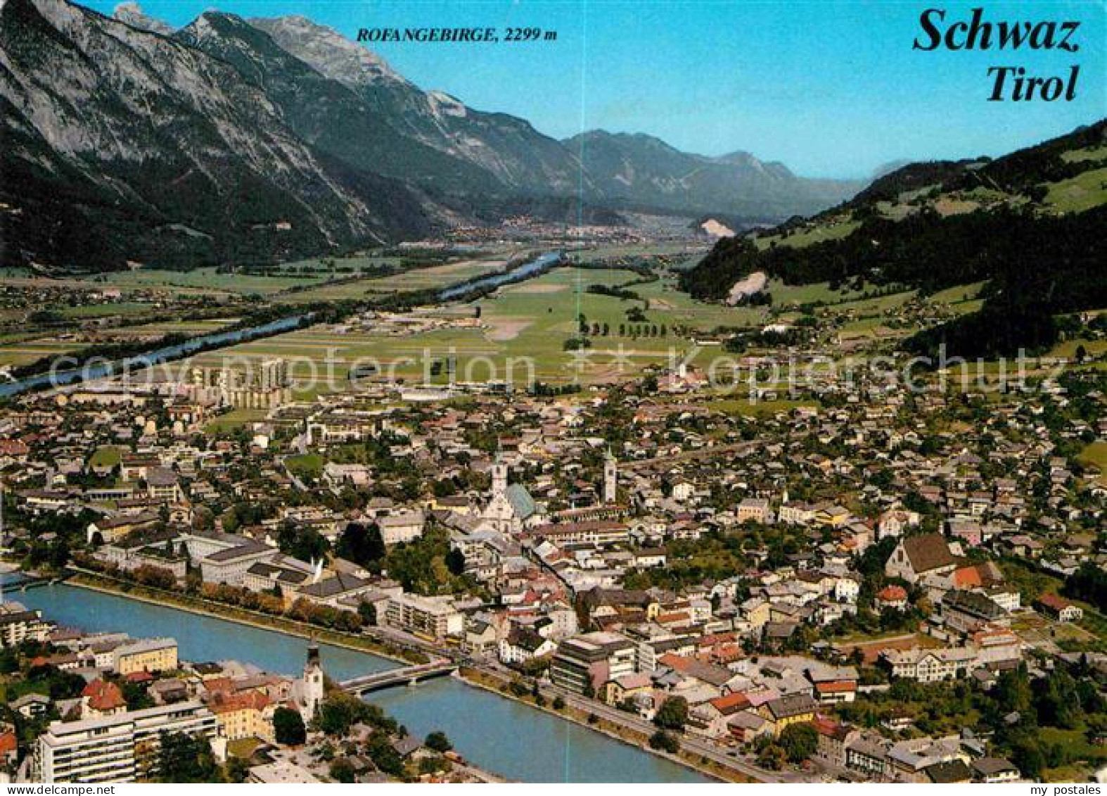 72857211 Schwaz Tirol Rofangebirge Fliegeraufnahme Schwaz - Autres & Non Classés