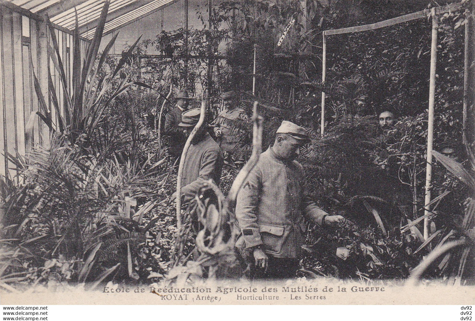 ARIEGE ROYAT ECOLE DE REEDUCATION AGRICOLE DES MUTILES DE LA GUERRE - Autres & Non Classés