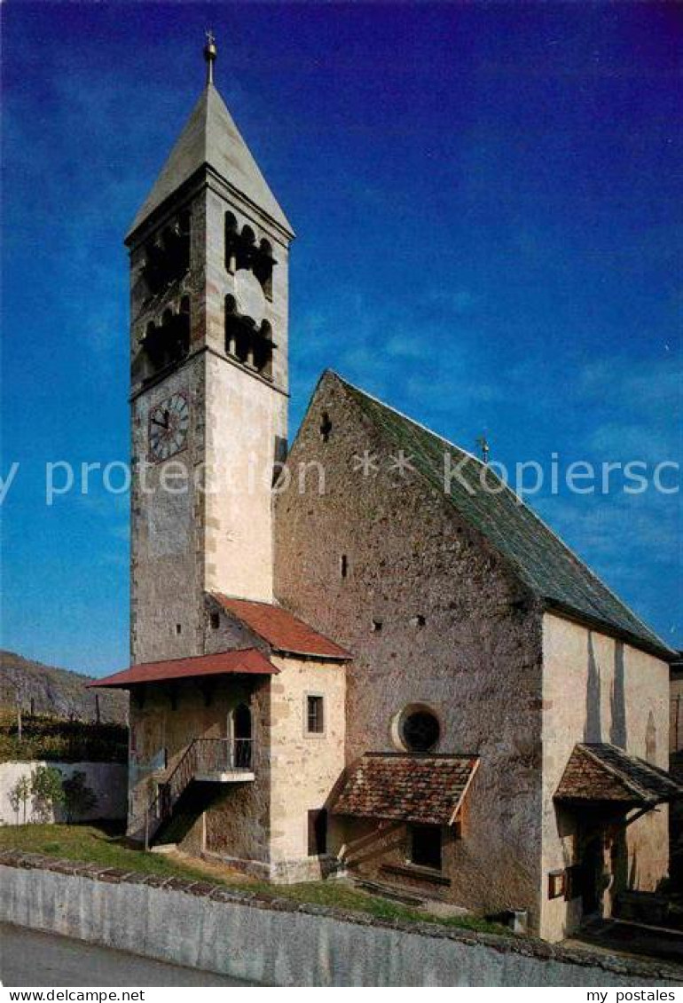 72857173 Soell Tramin Weinstrasse  Kirche Von St Mauritius Soell Tramin Weinstra - Sonstige & Ohne Zuordnung