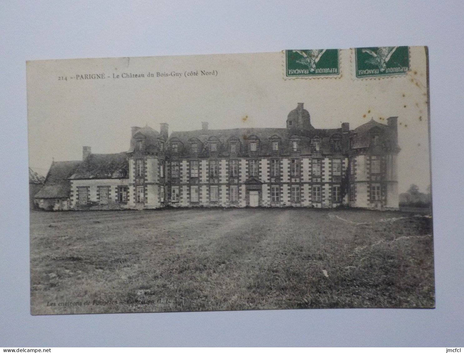PARIGNE Le Chateau Du Bois Guy (Coté Nord) - Other & Unclassified