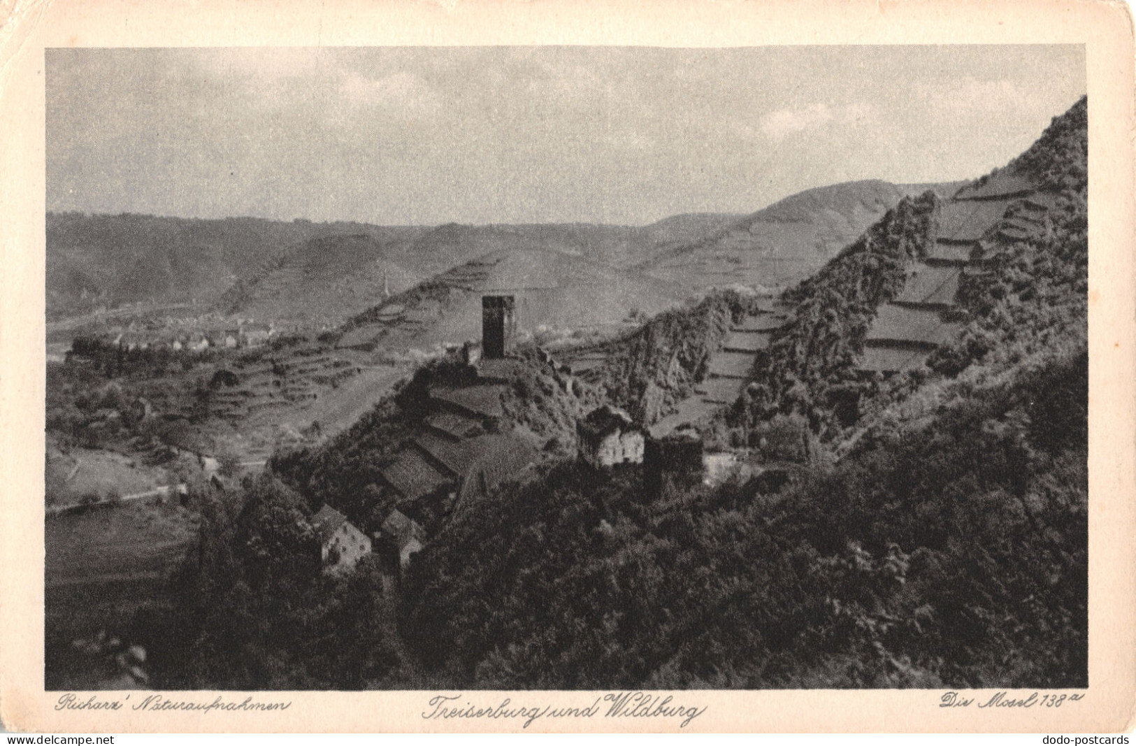 R329195 Treiserburg Und Wildburg. Naturaufnahmen Carl Richarz. Die Mosel - Monde