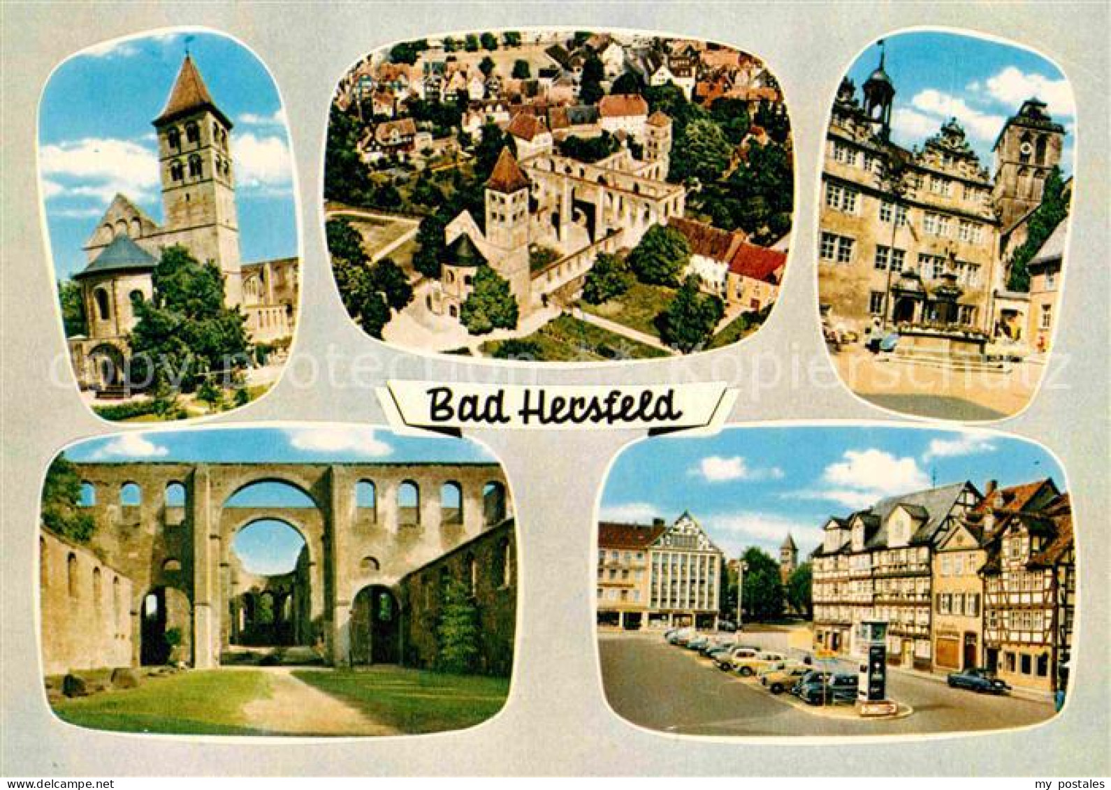 72857059 Bad Hersfeld Kirche Stiftsruine Marktplatz Altstadt Bad Hersfeld - Bad Hersfeld