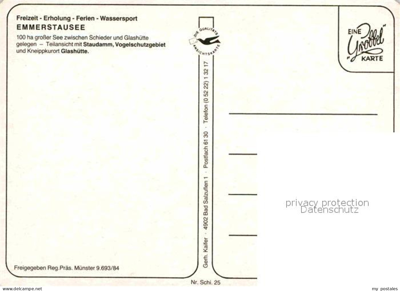 72856986 Schieder-Schwalenberg Fliegeraufnahme Emmerstausee Schieder-Schwalenber - Sonstige & Ohne Zuordnung