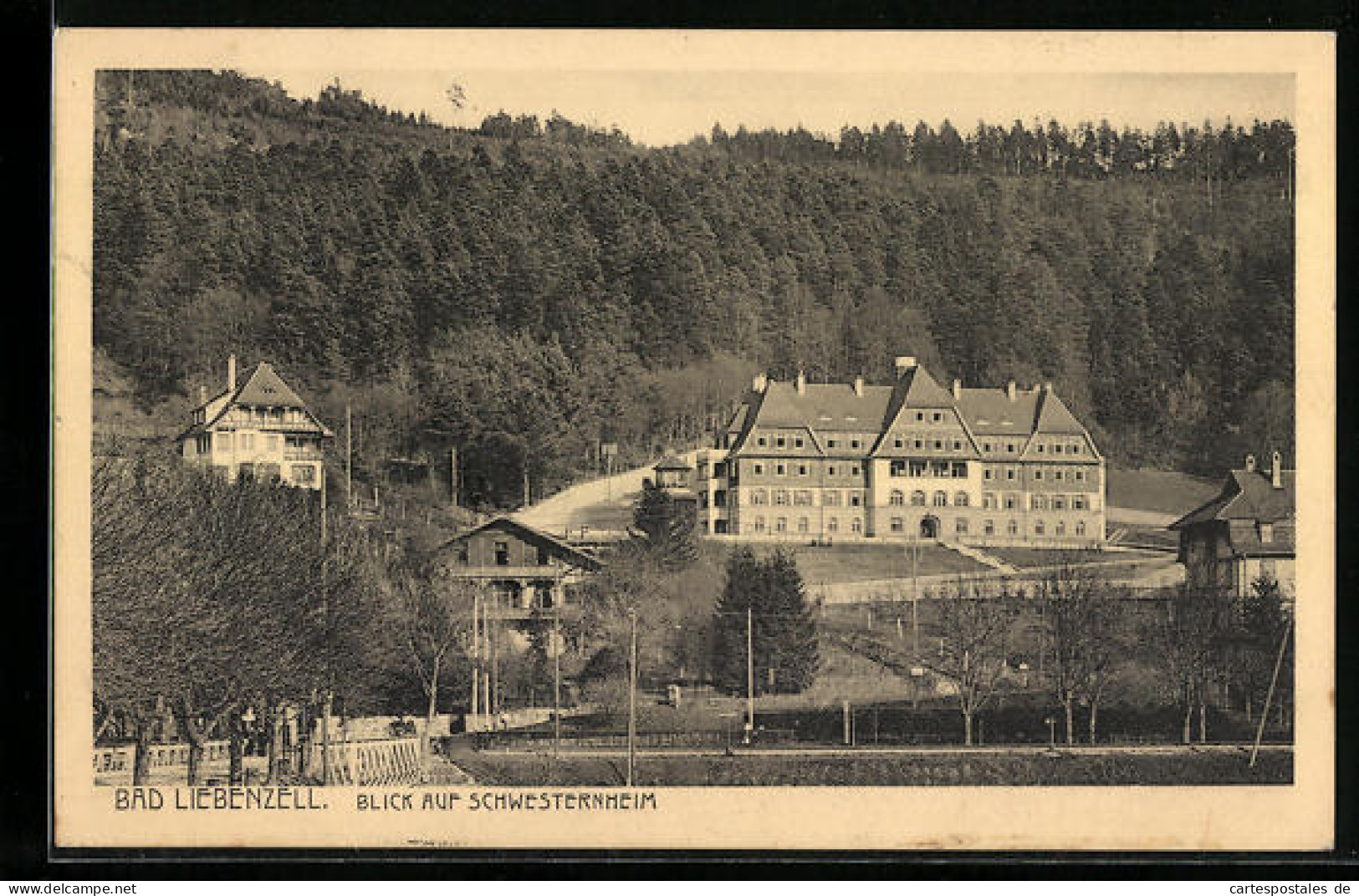 AK Bad Liebenzell, Blick Auf Schwesternheim  - Other & Unclassified