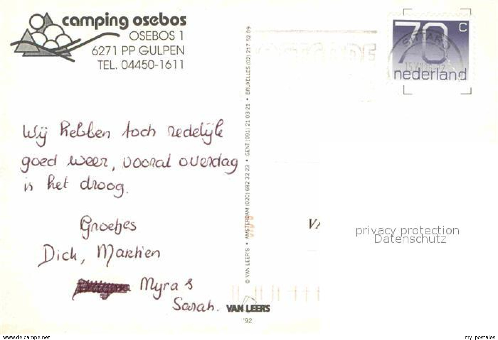72856967 Gulpen Campingplatz Osebos  - Sonstige & Ohne Zuordnung