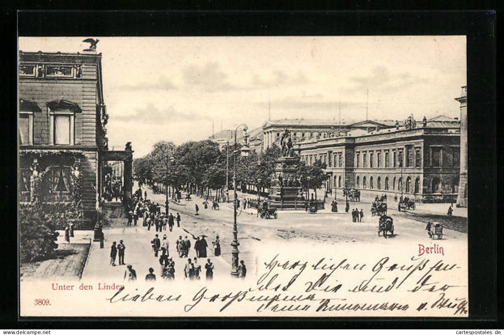 AK Berlin, Unter Den Linden  - Mitte