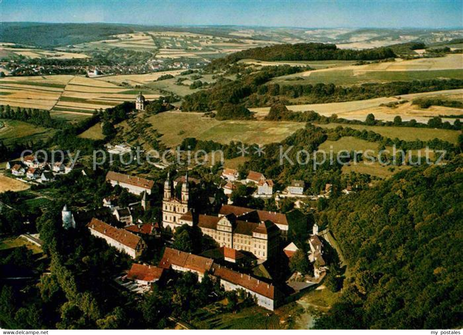 72856949 Schoental Jagst Fliegeraufnahme Kloster  Schoental - Other & Unclassified