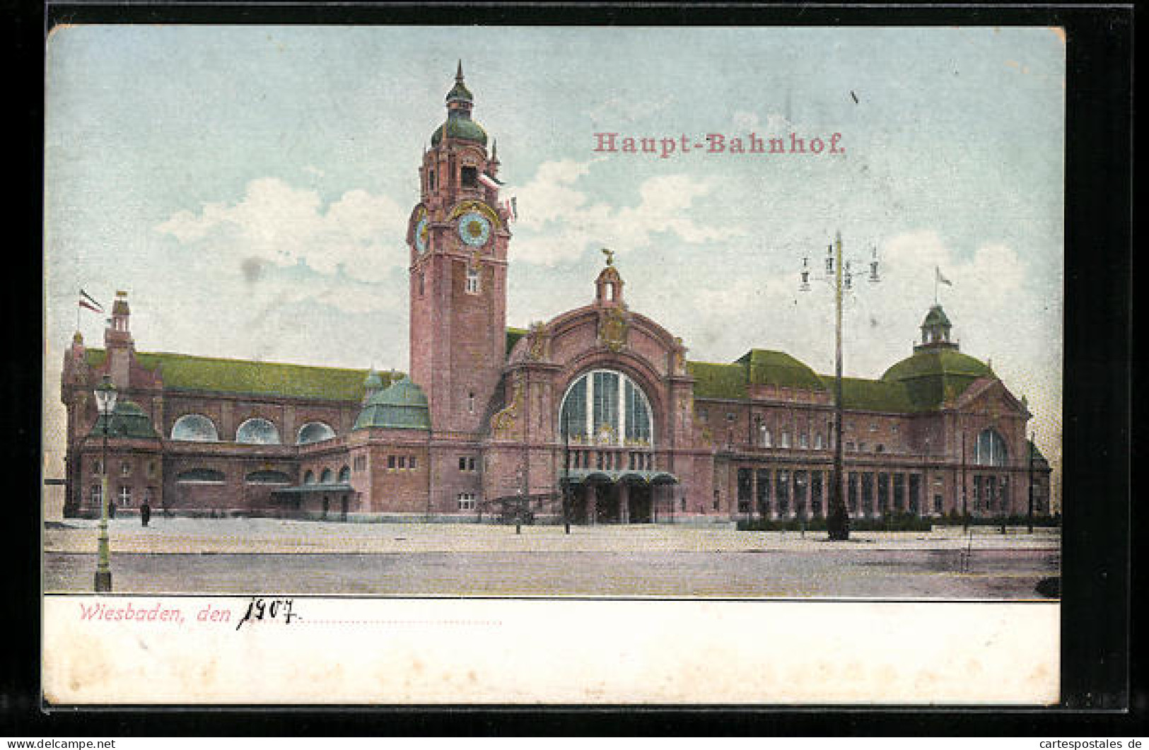 AK Wiesbaden, Hauptbahnhof  - Wiesbaden