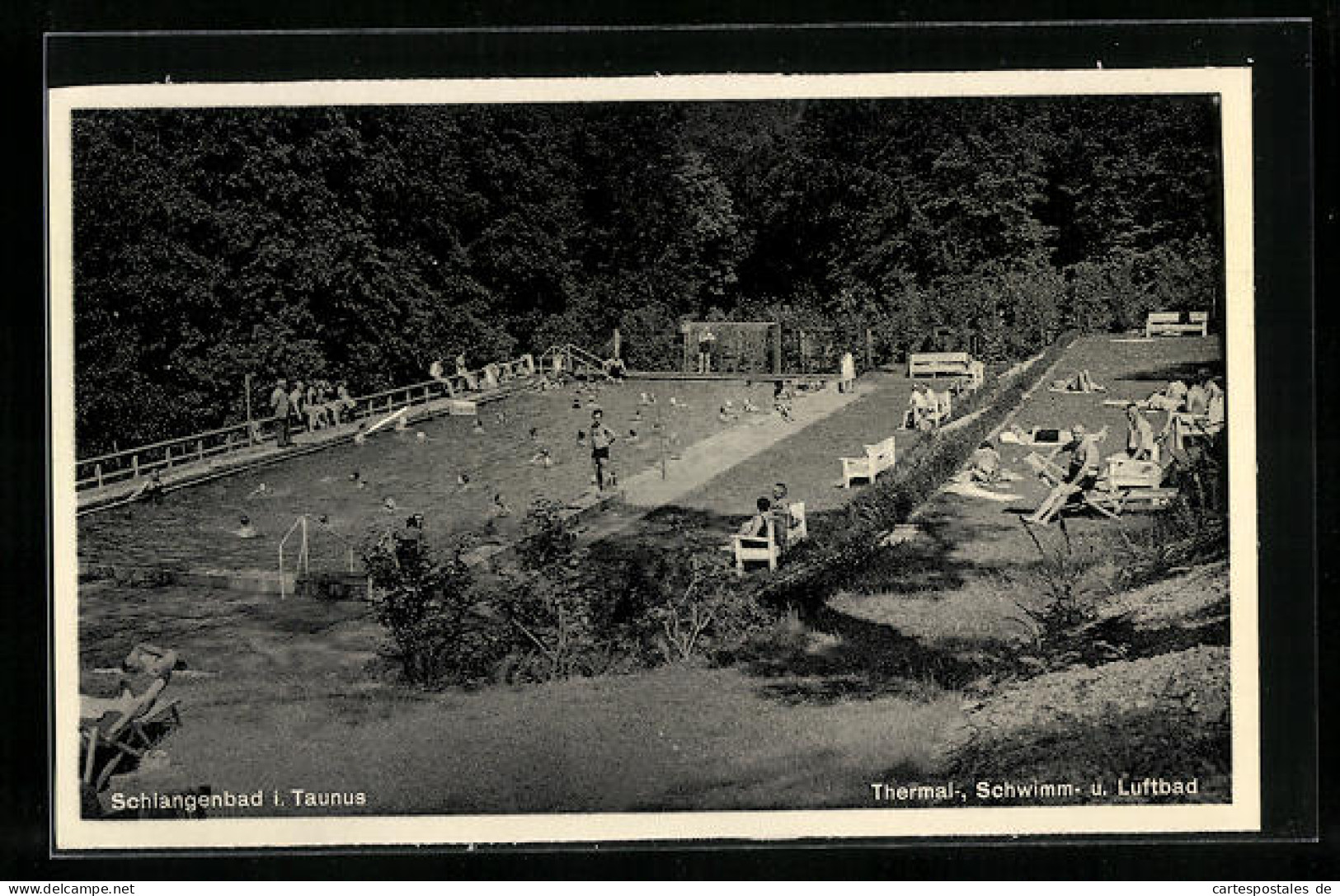 AK Schlangenbad Im Taunus, Thermal-, Schwimm- Und Luftbad  - Taunus