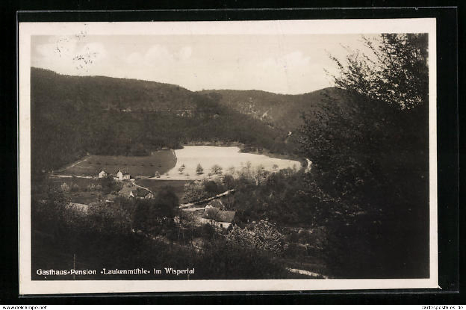 AK Lorch, Gasthaus-Pension Laukenmühle Im Wispertal  - Andere & Zonder Classificatie