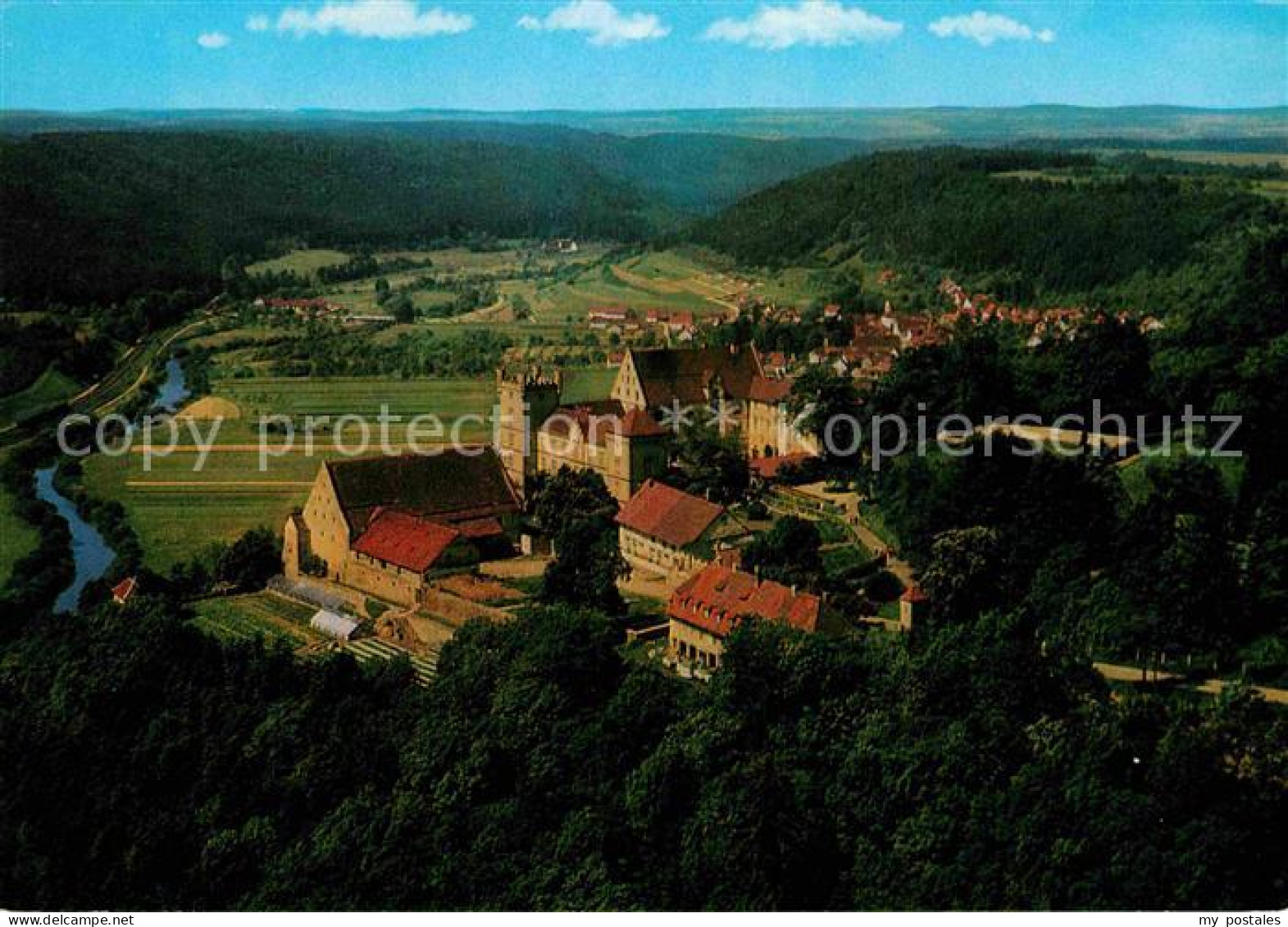 72856867 Horb Neckar Fliegeraufnahme Schloss Weitenburg Horb - Horb