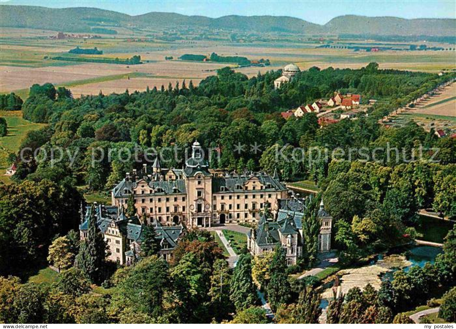 72856865 Bueckeburg Fliegeraufnahme Schloss Bueckeburg - Bueckeburg